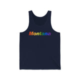 Montana Tank-Top: Vibrant Pride Gradient Design