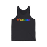 Montana Tank-Top: Vibrant Pride Gradient Design