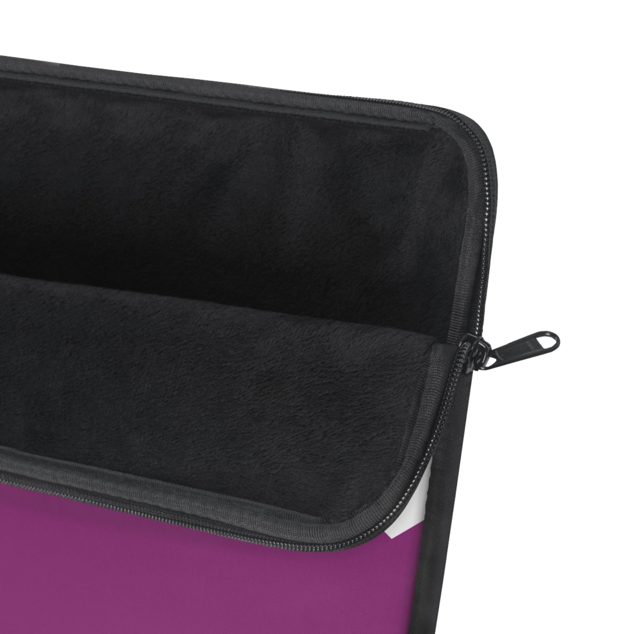 Asexual Pride Flag Laptop Sleeve: Wavey Print Protective Case