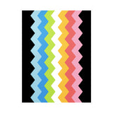 Queer Pride Flag Wavey Decal: Sharp Pride Sticker