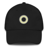 Embroidered Hat: Demigender Pride Ring Emblem Design