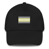 Demigender Pride Flag Embroidered Hat