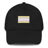 Pangender Pride Flag Embroidered Hat