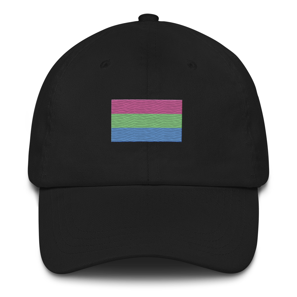 Polysexual Pride Flag Embroidered Hat