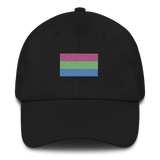 Polysexual Pride Flag Embroidered Hat