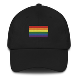 Pride Flag Embroidered Hat