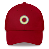 Embroidered Hat: Demigender Pride Ring Emblem Design