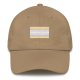 Pangender Pride Flag Embroidered Hat