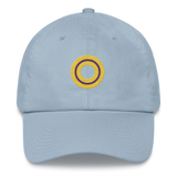 Embroidered Hat: Intersex Pride Ring Emblem Design