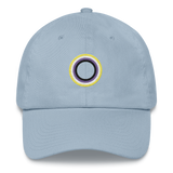 Embroidered Hat: Nonbinary Pride Ring Emblem Design