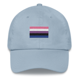 Genderfluid Pride Flag Embroidered Hat