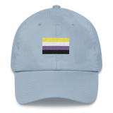 Nonbinary Pride Flag Embroidered Hat