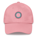 Embroidered Hat: Polysexual Pride Ring Emblem Design