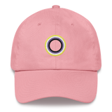 Embroidered Hat: Nonbinary Pride Ring Emblem Design