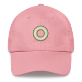 Embroidered Hat: Demigender Pride Ring Emblem Design