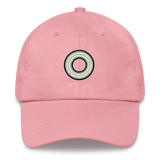 Embroidered Hat: Agender Pride Ring Emblem Design