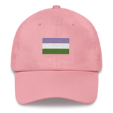 Genderqueer Pride Flag Embroidered Hat