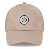 Embroidered Hat: Agender Pride Ring Emblem Design