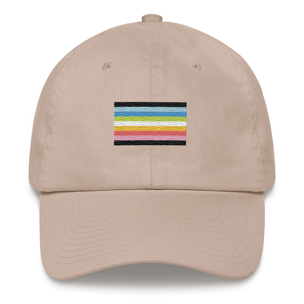 Queer Pride Flag Embroidered Hat