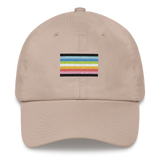 Queer Pride Flag Embroidered Hat