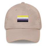 Nonbinary Pride Flag Embroidered Hat