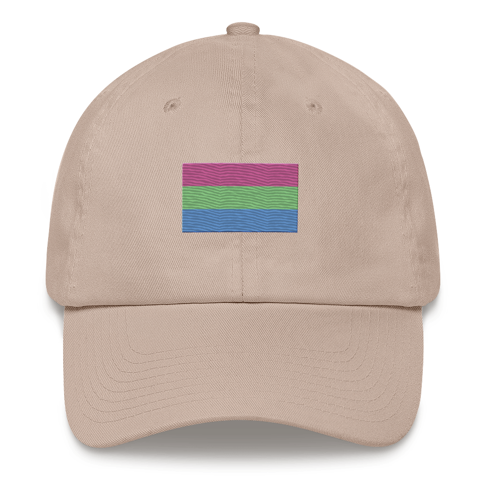 Polysexual Pride Flag Embroidered Hat