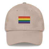 Pride Flag Embroidered Hat