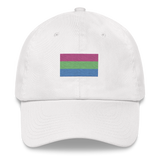 Polysexual Pride Flag Embroidered Hat