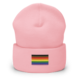 Philly Pride Flag Embroidered Beanie