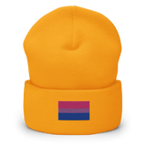 Bisexual Pride Flag Embroidered Beanie