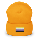 Nonbinary Pride Flag Embroidered Beanie