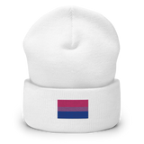 Bisexual Pride Flag Embroidered Beanie