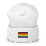 Philly Pride Flag Embroidered Beanie