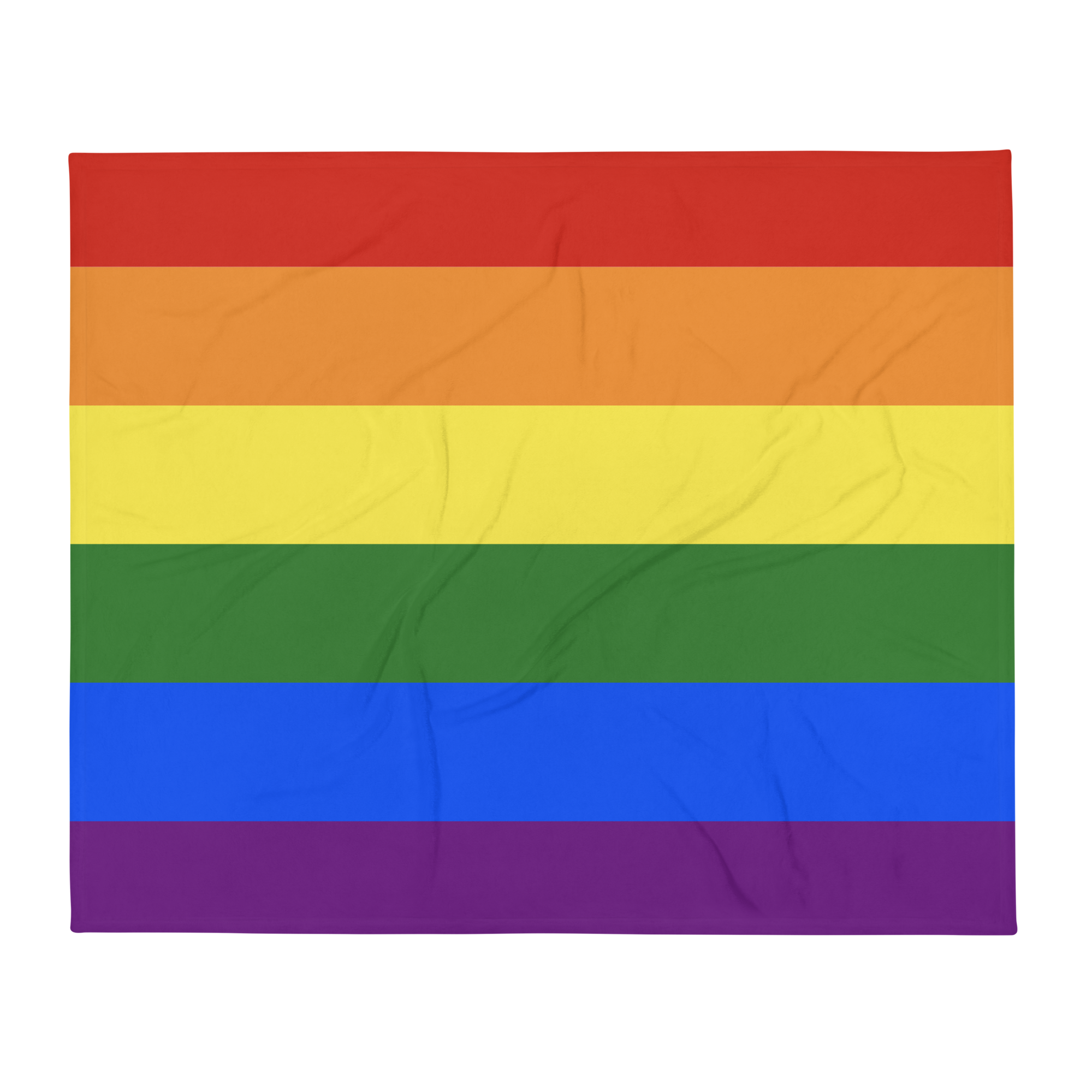 Pride Throw Blanket: Cozy LGBTQ+ Decorative Print