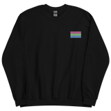 Polysexual Pride Flag Embroidered Sweatshirt