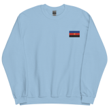 Polyamory Pride Flag Embroidered Sweatshirt