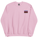 Polyamory Pride Flag Embroidered Sweatshirt