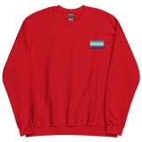 Gay Pride Flag Embroidered Sweatshirt