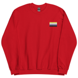 Nonbinary Pride Flag Embroidered Sweatshirt