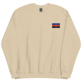 Polyamory Pride Flag Embroidered Sweatshirt