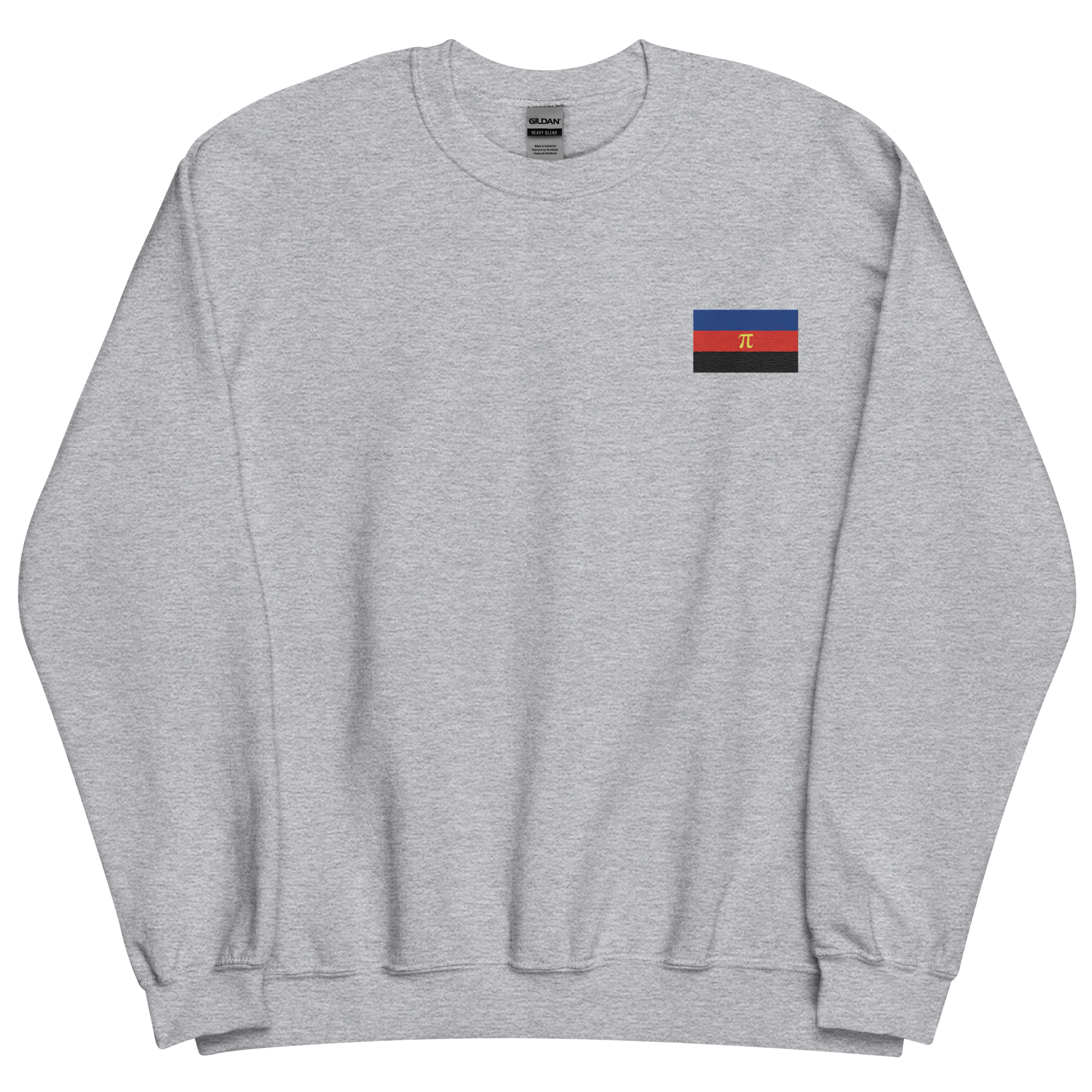 Polyamory Pride Flag Embroidered Sweatshirt