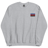 Polyamory Pride Flag Embroidered Sweatshirt