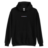 Embroidered Bigender Hoodie: Pride Flag Horizontal Square Design