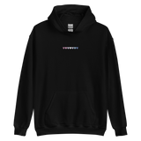 Embroidered Bigender Hoodie: Pride Flag Horizontal Heart Design