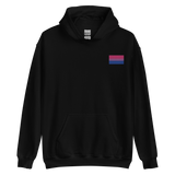 Bisexual Pride Flag Embroidered Hoodie