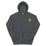 Intersex Flag Embroidered Circle Hoodie: Celebratory LGBTQ+ Pride Design