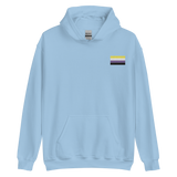 Nonbinary Pride Flag Embroidered Hoodie