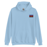 Polyamory Pride Flag Embroidered Hoodie