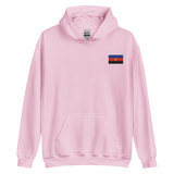 Polyamory Pride Flag Embroidered Hoodie