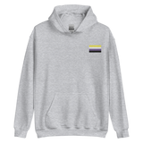 Nonbinary Pride Flag Embroidered Hoodie